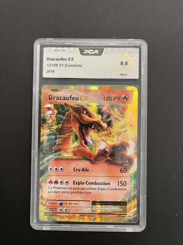Carte pokémon dracaufeu - dracaufeu, ex