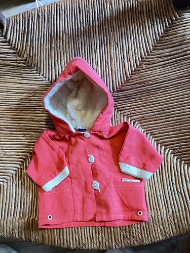 Manteaux capuche fin orange - manteaux,