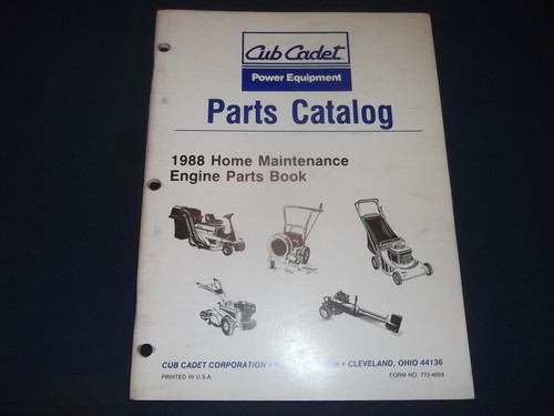 1988 cub cadet - cub, neige