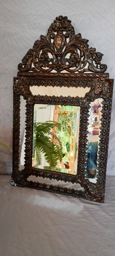 Miroir parcloses laiton - miroir,