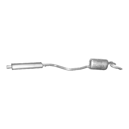Pot échappement pour - d'échappement,