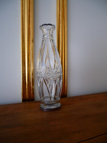 Rare vase cristal taillé - rare,