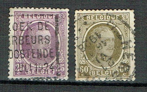 Belgique 1923 1927 lot 2 - 1923-1927, de
