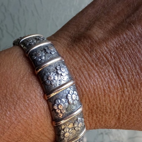 Bracelet argent 1900 jonc - bracelet,