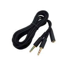 Câble rallonge audio haute fidélité 3 5 mm mâle vers femelle 2 mètres nylon