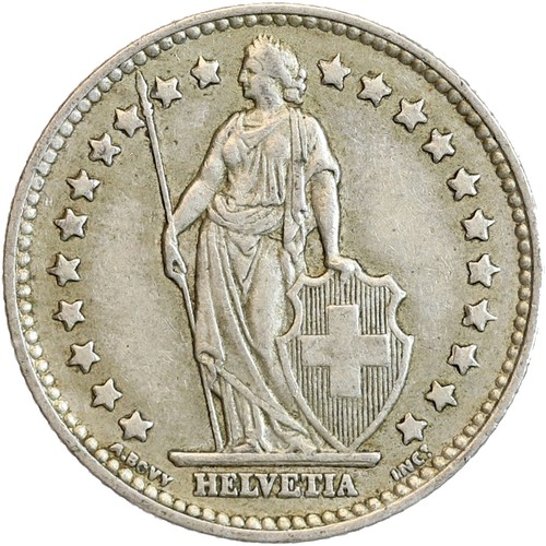 Franc suisse argent - 1,