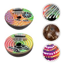  Piano À Pouces Mini Instrument De Musique Miniature Kalimba Débutant