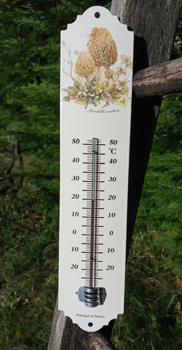 Thermomètre émaillé 30cm