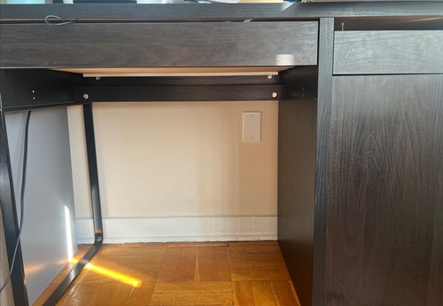Ikea micke desk black brown - ikea,