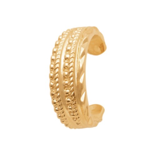 Bague oreille avec motifs - bague,