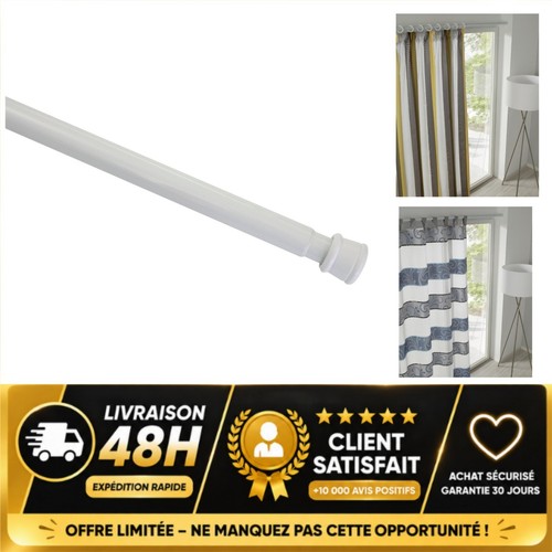 Tringle rideau extensible - rideau,