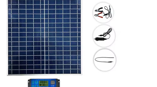 Panneau solaire monocristallin - panneau,