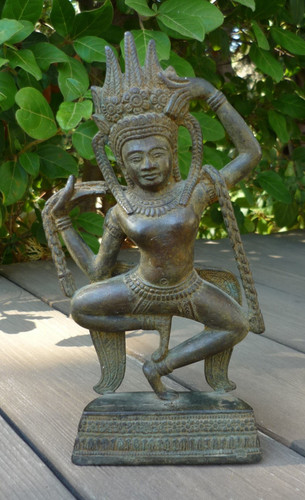 Statuette apsara ancienne - statuette, –