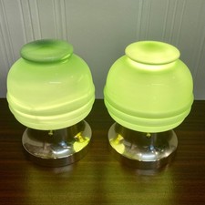 PAIRE DE LAMPES VERRE DESIGN