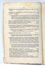 Catalogue de libraire livres scientifiques Paris 1805