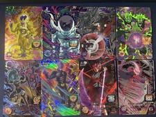 Lot of 8 Dragon Ball Heroes Villains Set Japan Bandai UR SEC Frieza