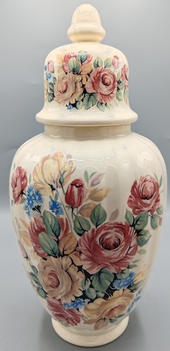 Grand vase pot - couvert, en
