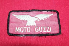 Small Vintage 3” Moto Guzzi Patch Jacket Coat Vest Motorcycle Italian Old ITLY