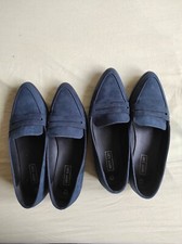 Lot 2 paires Mocassin Bleu Marine T 37 Marque Merry Scott
