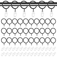 30 Pièces Anneaux de Rideau