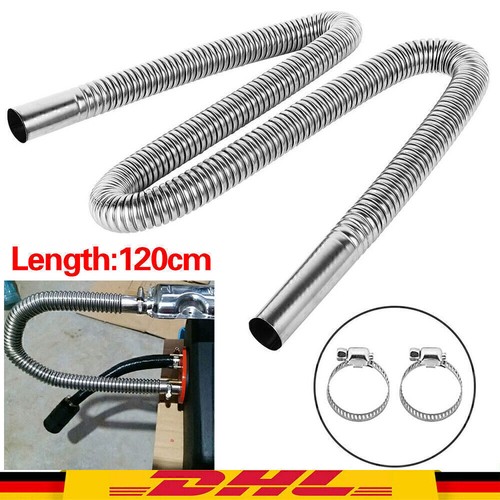 Tuyau échappement acier - d'échappement, en
