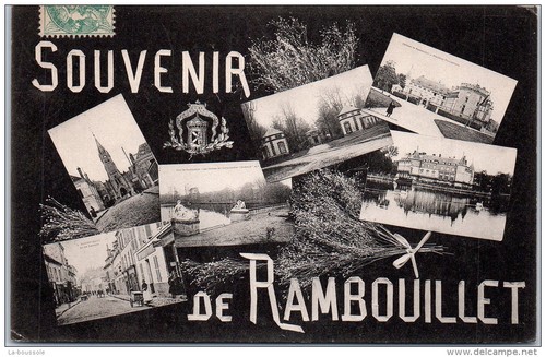 Rambouillet carte - 78,