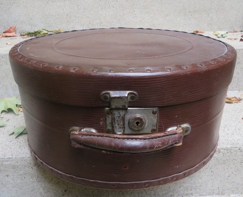 Boite chapeau années 1950 - chapeau,