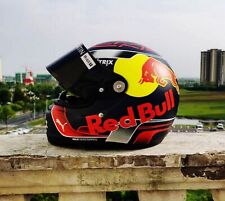 2018 MAX F1 FORMULA 1 HELMET HELM HAND-PAINT WITH HANS 1:1