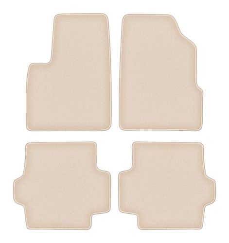 Tapis sol velours beige - tapis,