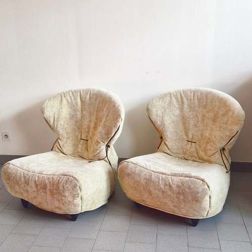 Paire fauteuils chauffeuses - paire,