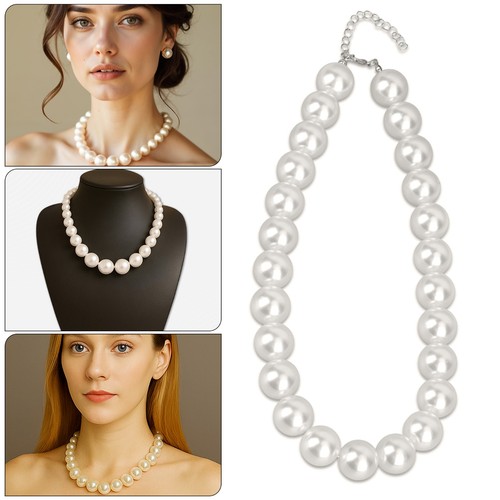 Vintage faux collier perles - vintage, de
