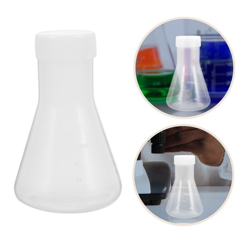 Flacon erlenmeyer plastique - erlenmeyer, en