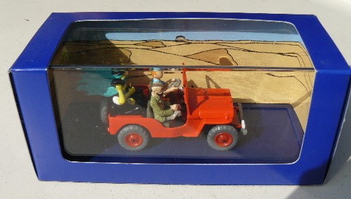 Tintin jeep rouge - :,