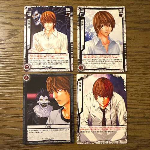 Death note card - death, yagami