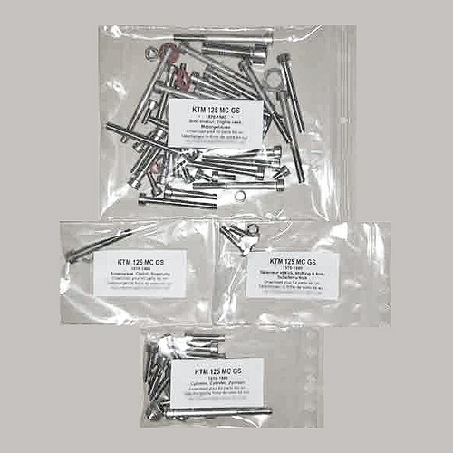 Ktm 125 1976 1979 - 1976-1979, kit