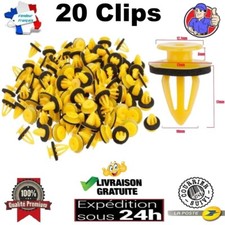 20 Clips Fixation Panneau
