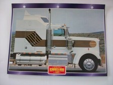 CARTE FICHE CAMION TRACTEUR