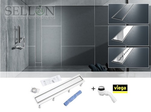 Acier inox douche débit - inox,