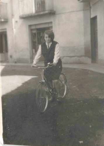 Old photograph young man - old,