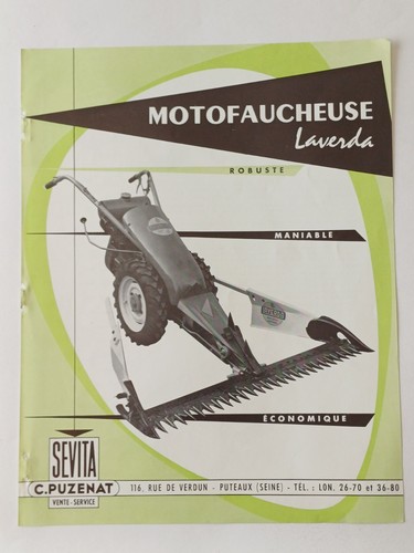 Prospectus années 50 - prospectus, 2p.
