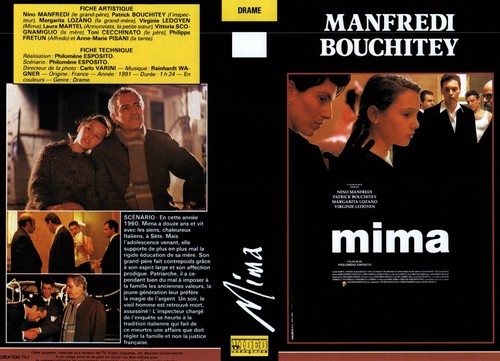 Jaquette mima - jaquette, vhs)