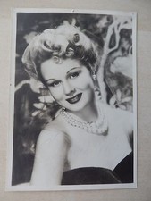 Virginia Mayo Autographed 5" X