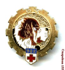 TRAIN 982/23° Compagnie Auto Sanitaire Faf Drago Beranger gold enamel