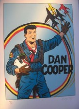serigraphie Dan Cooper(drapeau