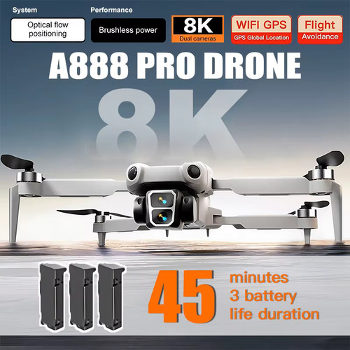 Drone a888 pro - pro, 4k