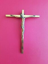 Small Metal Wall Crucifix