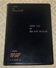 Paquebot France Reliure