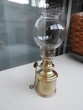 old genuine gasoline lamp PIGEON old oil lamp oil CELLAR RAT RARE