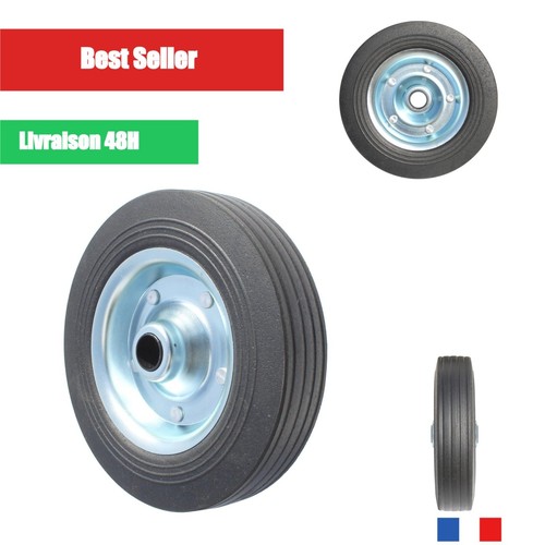 Roulette roue jockey 200x50mm