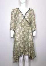 WOOXOOM robe portefeuille mesh